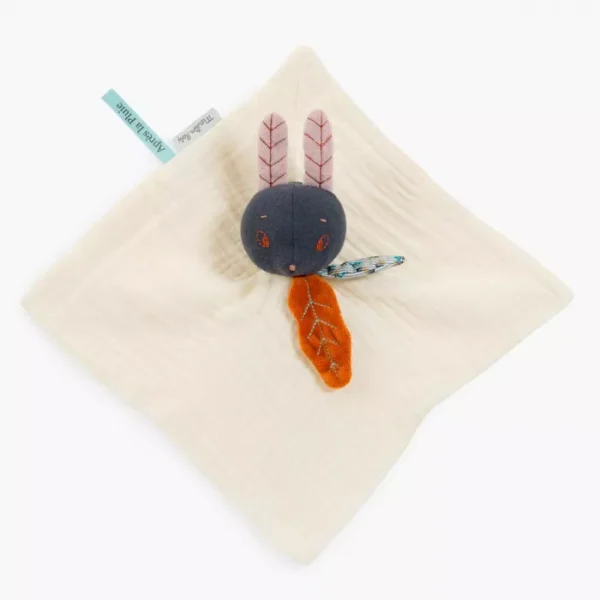 Doudou lapin crème après la pluie - Image 2