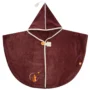 Cape de bain tigre chocolat