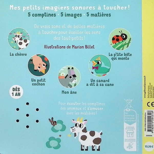 Mes comptines des animaux à toucher – Image 2