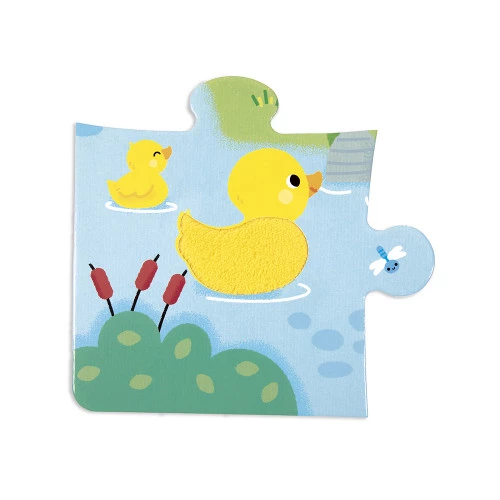 Puzzle Tactile 'La Ferme' 20 pièces – Image 4