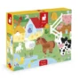 Puzzle Tactile 'La Ferme' 20 pièces